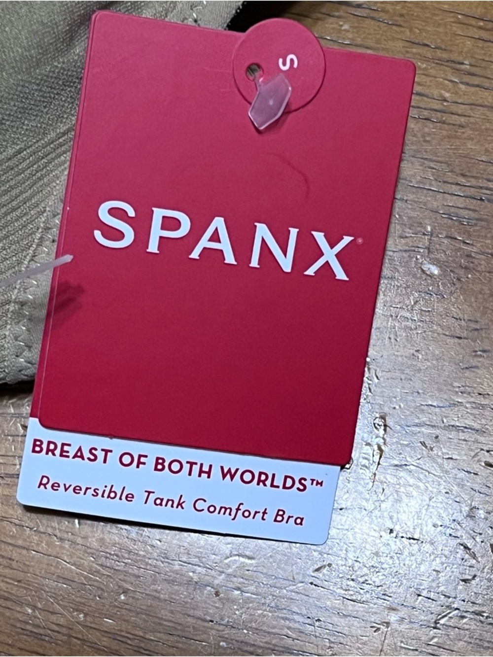 Spanx Breast of Both Worlds® Reversible tank Comfort Bra size S - Picture 9 of 10